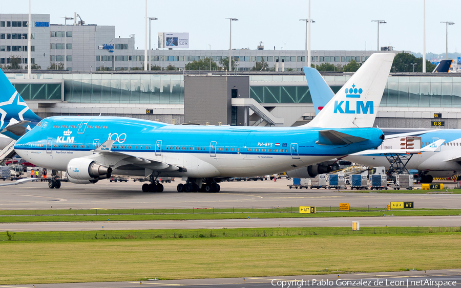 KLM - Royal Dutch Airlines Boeing 747-406(M) (PH-BFS) | Photo 348504