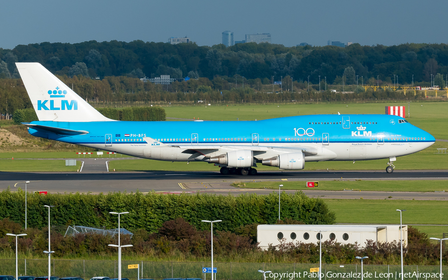 KLM - Royal Dutch Airlines Boeing 747-406(M) (PH-BFS) | Photo 350599