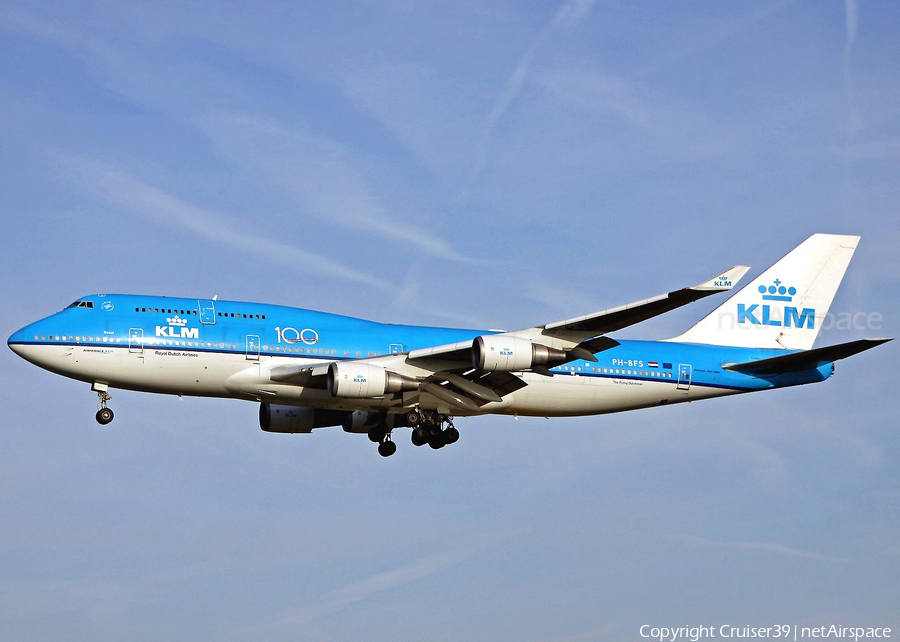 KLM - Royal Dutch Airlines Boeing 747-406(M) (PH-BFS) | Photo 376524