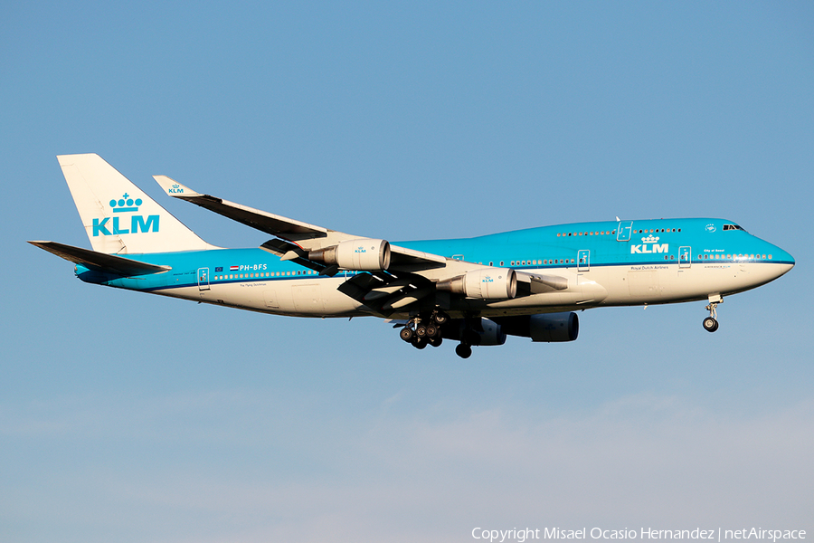 KLM - Royal Dutch Airlines Boeing 747-406(M) (PH-BFS) | Photo 171778