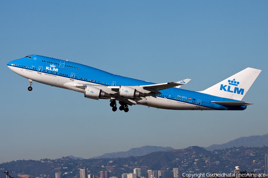KLM - Royal Dutch Airlines Boeing 747-406(M) (PH-BFS) | Photo 67223
