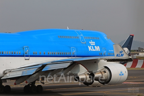 KLM - Royal Dutch Airlines Boeing 747-406(M) (PH-BFS) at  Mexico City - Lic. Benito Juarez International, Mexico