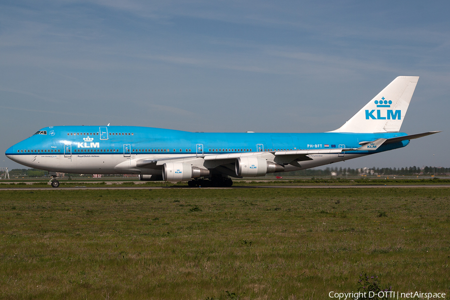 KLM - Royal Dutch Airlines Boeing 747-406(M) (PH-BFT) | Photo 199588