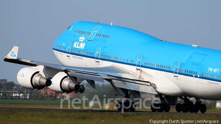 KLM - Royal Dutch Airlines Boeing 747-406(M) (PH-BFT) | Photo 211039