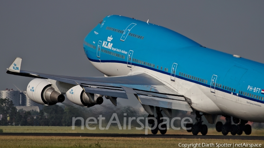 KLM - Royal Dutch Airlines Boeing 747-406(M) (PH-BFT) | Photo 230650