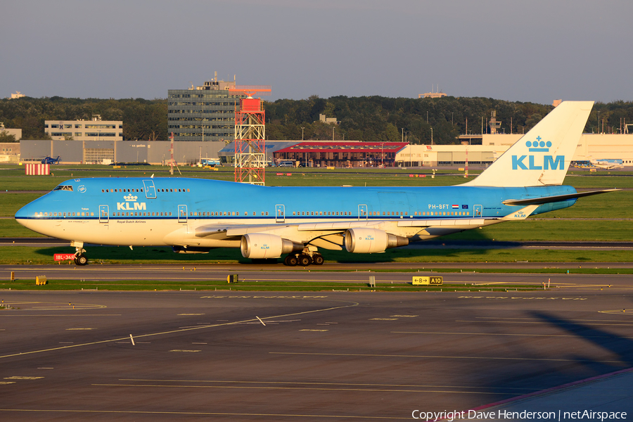 KLM - Royal Dutch Airlines Boeing 747-406(M) (PH-BFT) | Photo 32301