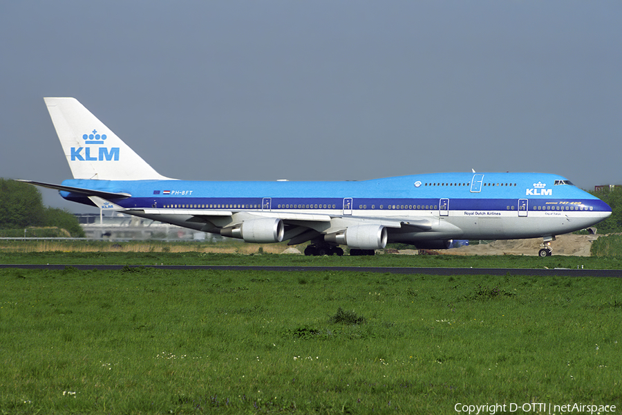 KLM - Royal Dutch Airlines Boeing 747-406(M) (PH-BFT) | Photo 468555