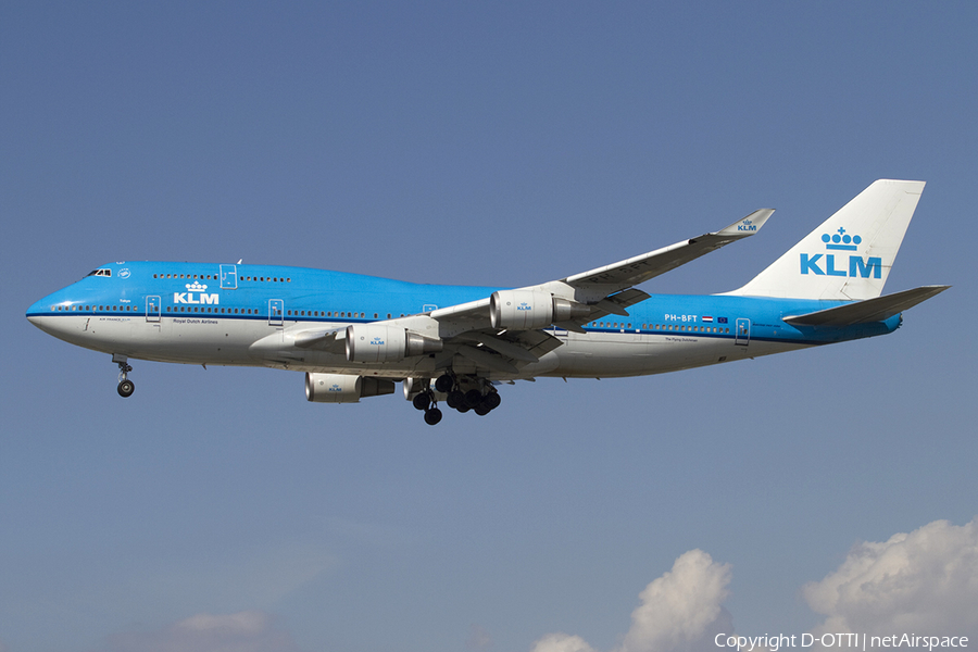 KLM - Royal Dutch Airlines Boeing 747-406(M) (PH-BFT) | Photo 339426