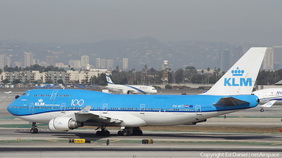 KLM - Royal Dutch Airlines Boeing 747-406(M) (PH-BFT) | Photo 360012