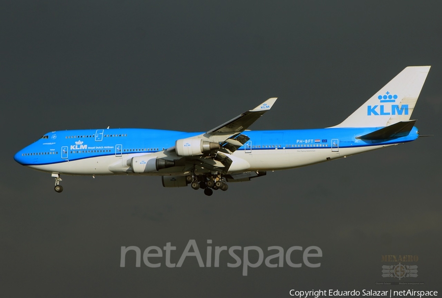 KLM - Royal Dutch Airlines Boeing 747-406(M) (PH-BFT) | Photo 327325