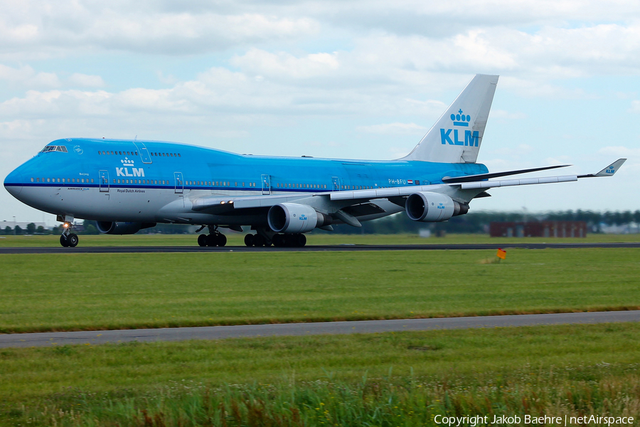 KLM - Royal Dutch Airlines Boeing 747-406(M) (PH-BFU) | Photo 173377