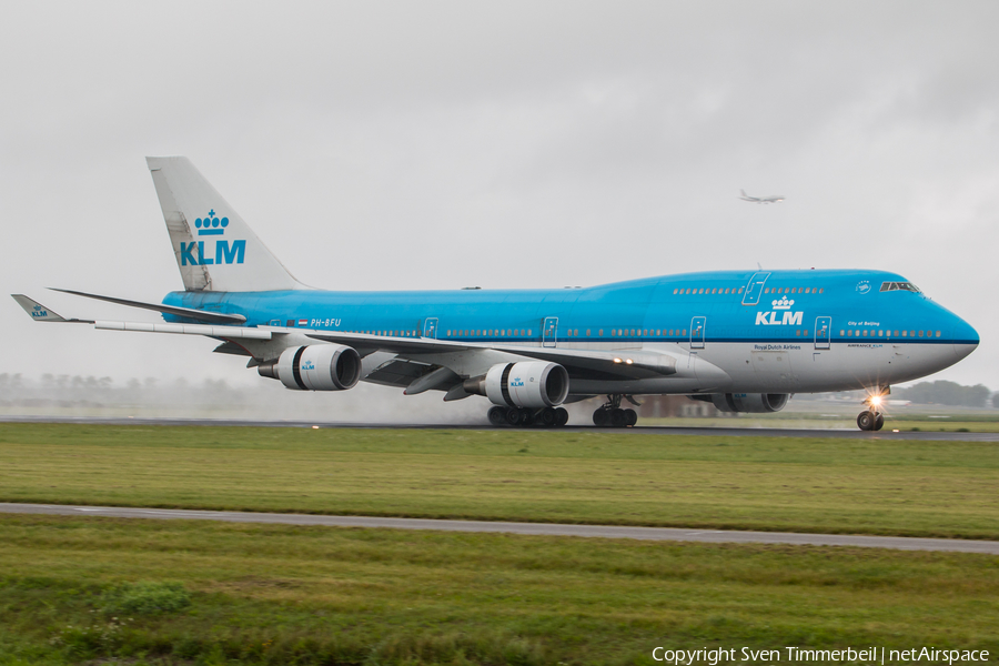 KLM - Royal Dutch Airlines Boeing 747-406(M) (PH-BFU) | Photo 184082