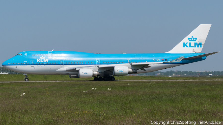 KLM - Royal Dutch Airlines Boeing 747-406(M) (PH-BFU) | Photo 256199