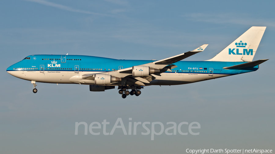 KLM - Royal Dutch Airlines Boeing 747-406(M) (PH-BFU) | Photo 358658