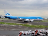 KLM - Royal Dutch Airlines Boeing 747-406(M) (PH-BFU) at  Mexico City - Lic. Benito Juarez International, Mexico