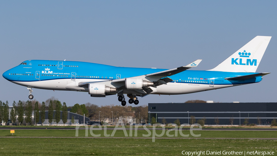 KLM - Royal Dutch Airlines Boeing 747-406(M) (PH-BFV) | Photo 331367