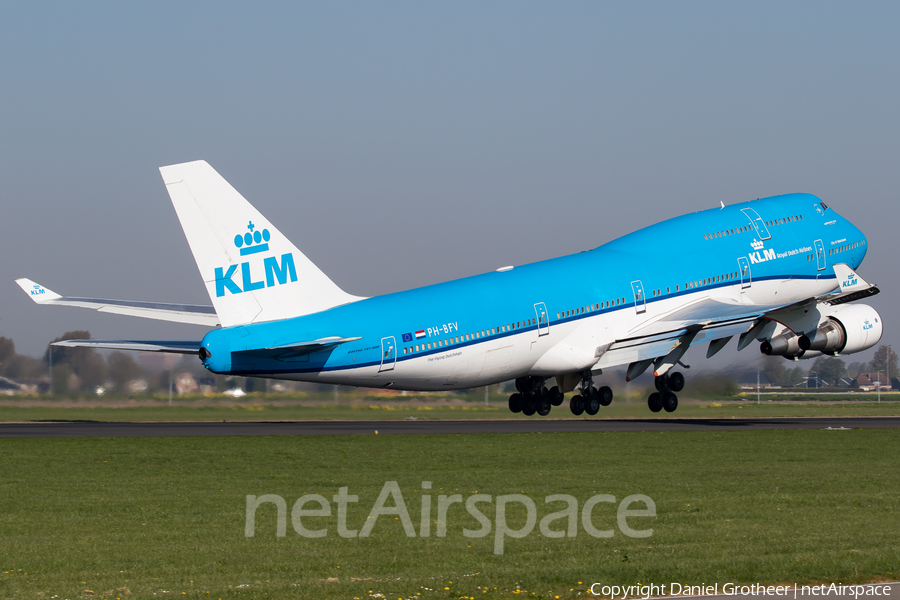 KLM - Royal Dutch Airlines Boeing 747-406(M) (PH-BFV) | Photo 331440