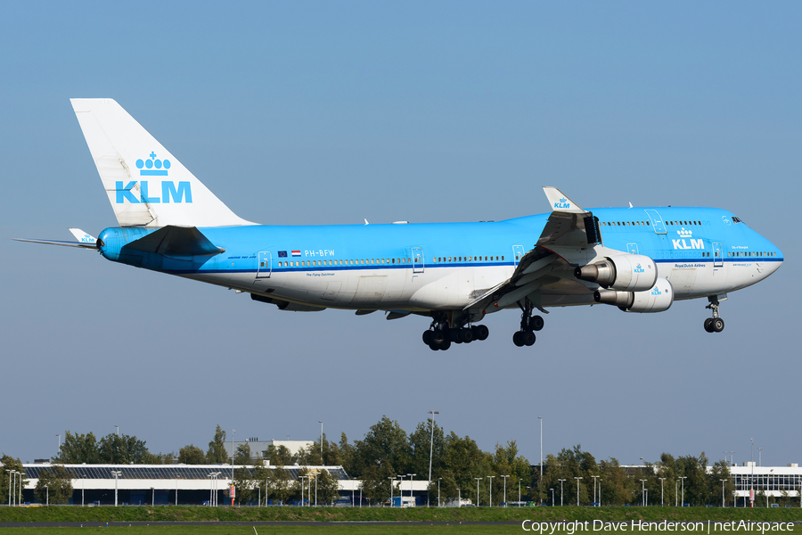 KLM - Royal Dutch Airlines Boeing 747-406(M) (PH-BFW) | Photo 450196