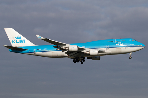 KLM - Royal Dutch Airlines Boeing 747-406(M) (PH-BFW) at  Amsterdam - Schiphol, Netherlands