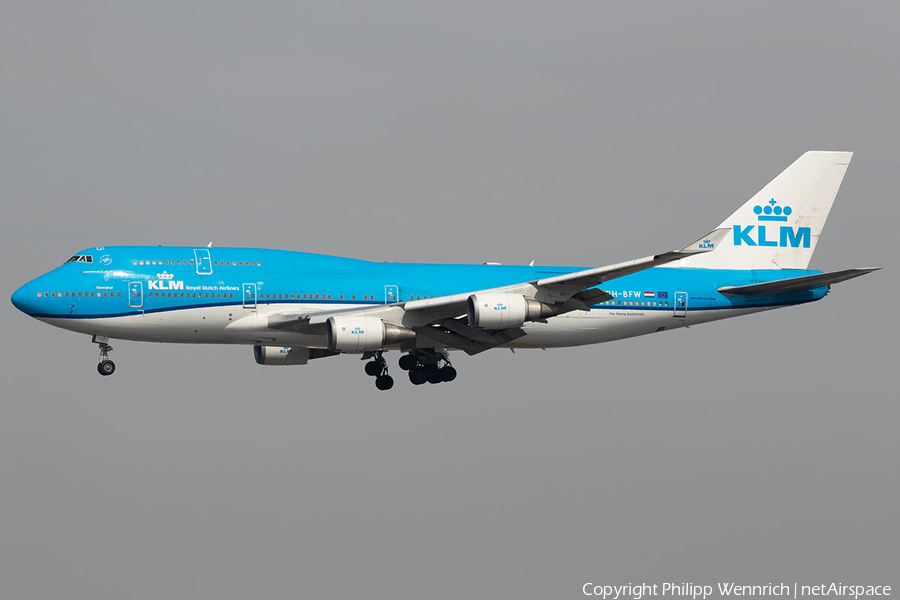 KLM - Royal Dutch Airlines Boeing 747-406(M) (PH-BFW) | Photo 309888