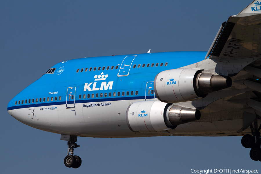 KLM - Royal Dutch Airlines Boeing 747-406(M) (PH-BFW) | Photo 336581