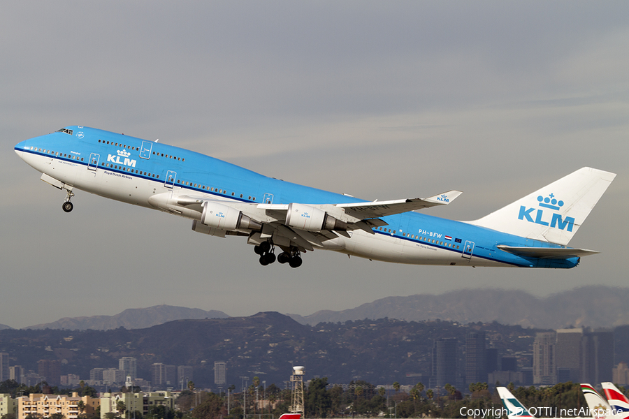 KLM - Royal Dutch Airlines Boeing 747-406(M) (PH-BFW) | Photo 469289