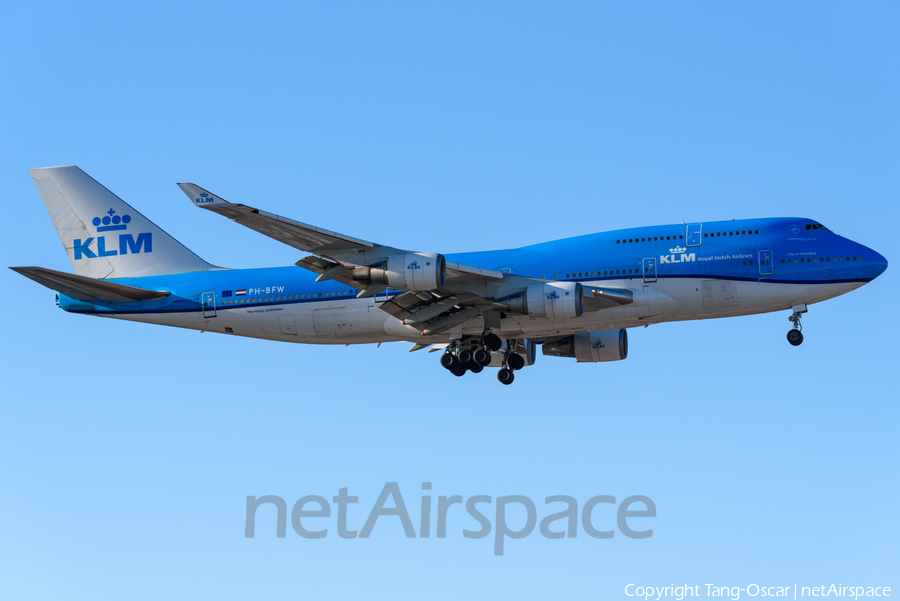 KLM - Royal Dutch Airlines Boeing 747-406(M) (PH-BFW) | Photo 282069