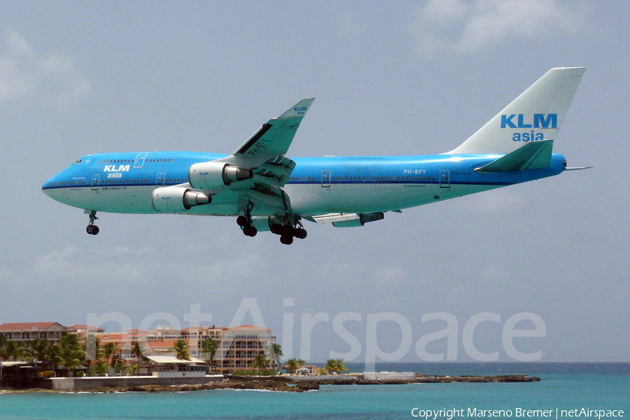 KLM - Royal Dutch Airlines Boeing 747-406(M) (PH-BFY) | Photo 8554