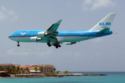 KLM - Royal Dutch Airlines Boeing 747-406(M) (PH-BFY) at  Philipsburg - Princess Juliana International, Netherland Antilles