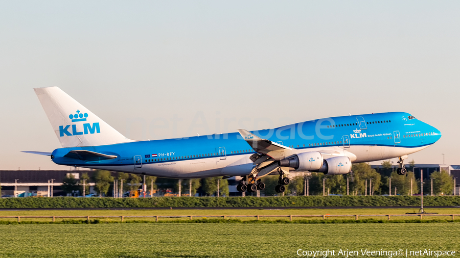 KLM - Royal Dutch Airlines Boeing 747-406(M) (PH-BFY) | Photo 277374