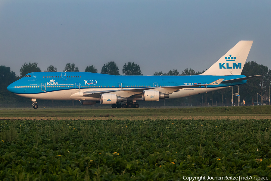 KLM - Royal Dutch Airlines Boeing 747-406(M) (PH-BFY) | Photo 344205