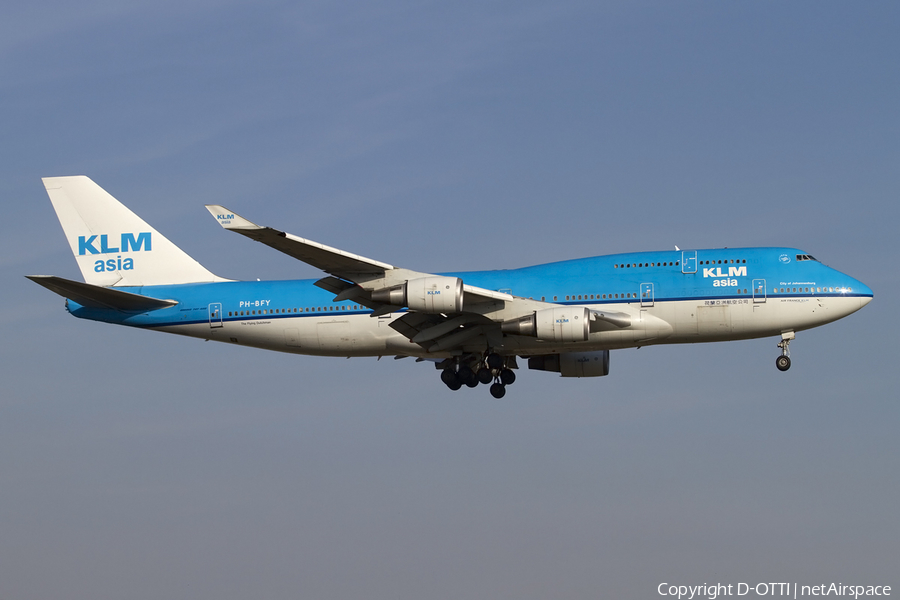 KLM - Royal Dutch Airlines Boeing 747-406(M) (PH-BFY) | Photo 404362