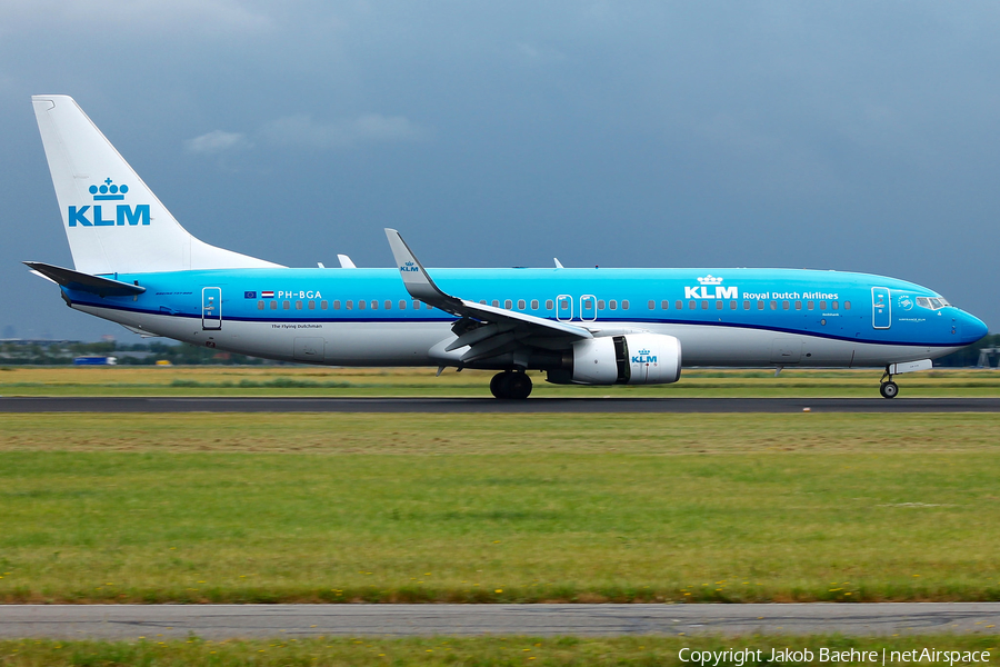 KLM - Royal Dutch Airlines Boeing 737-8K2 (PH-BGA) | Photo 173545