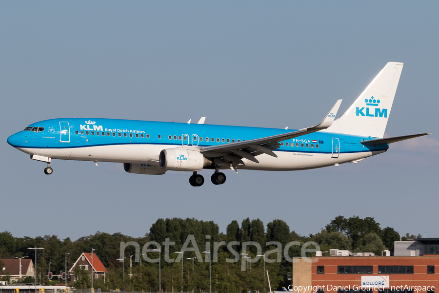 KLM - Royal Dutch Airlines Boeing 737-8K2 (PH-BGA) | Photo 256251