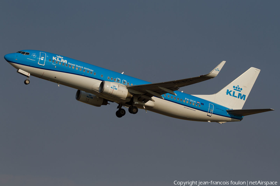 KLM - Royal Dutch Airlines Boeing 737-8K2 (PH-BGA) | Photo 267060
