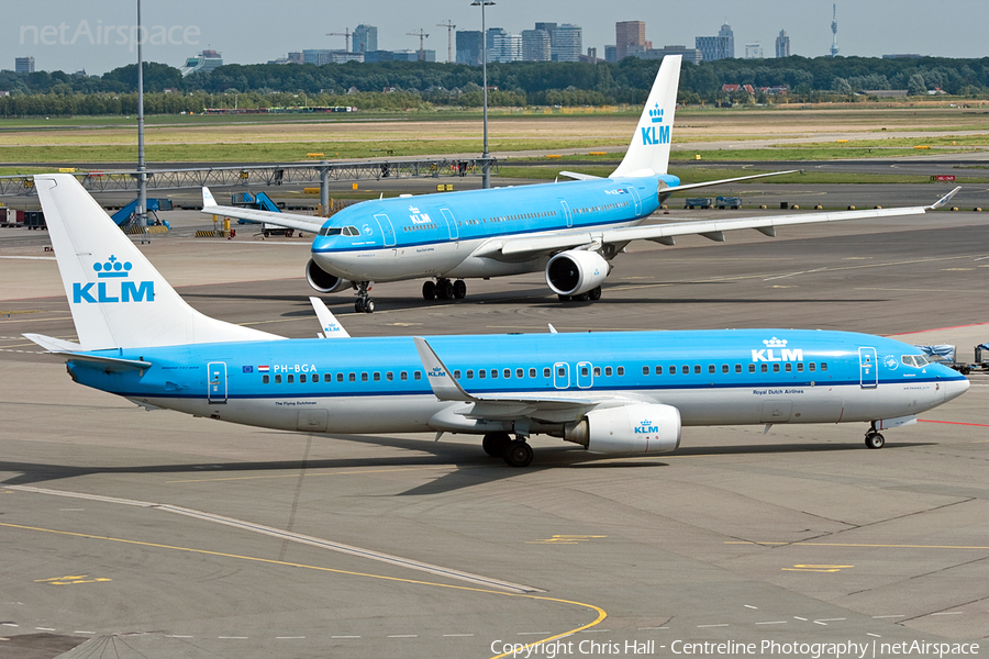 KLM - Royal Dutch Airlines Boeing 737-8K2 (PH-BGA) | Photo 29748