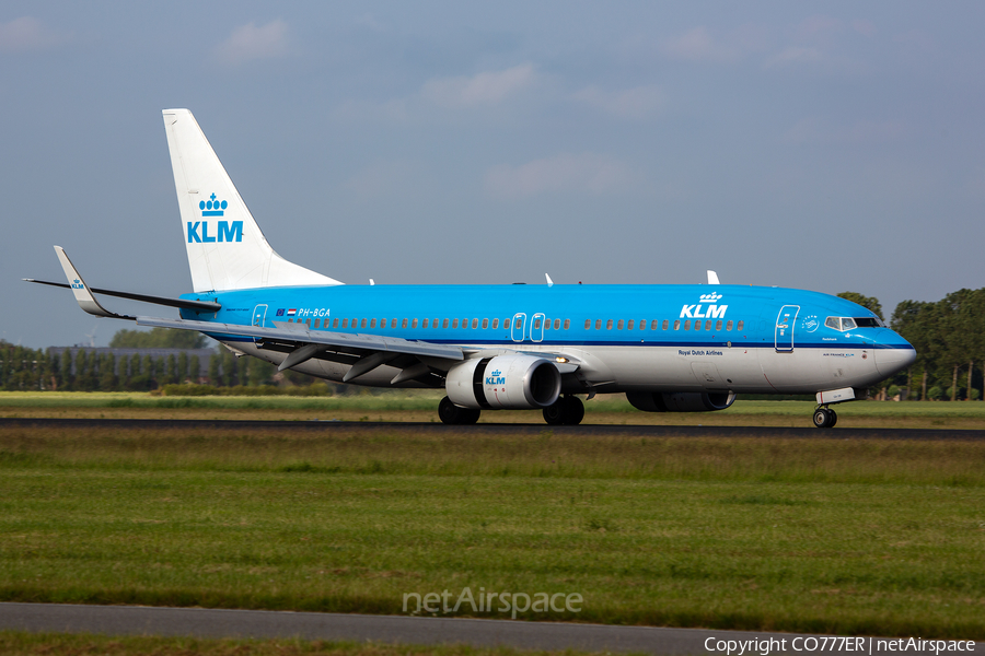 KLM - Royal Dutch Airlines Boeing 737-8K2 (PH-BGA) | Photo 422396