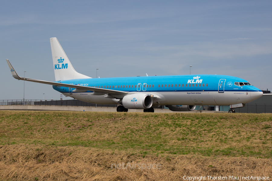 KLM - Royal Dutch Airlines Boeing 737-8K2 (PH-BGA) | Photo 63624