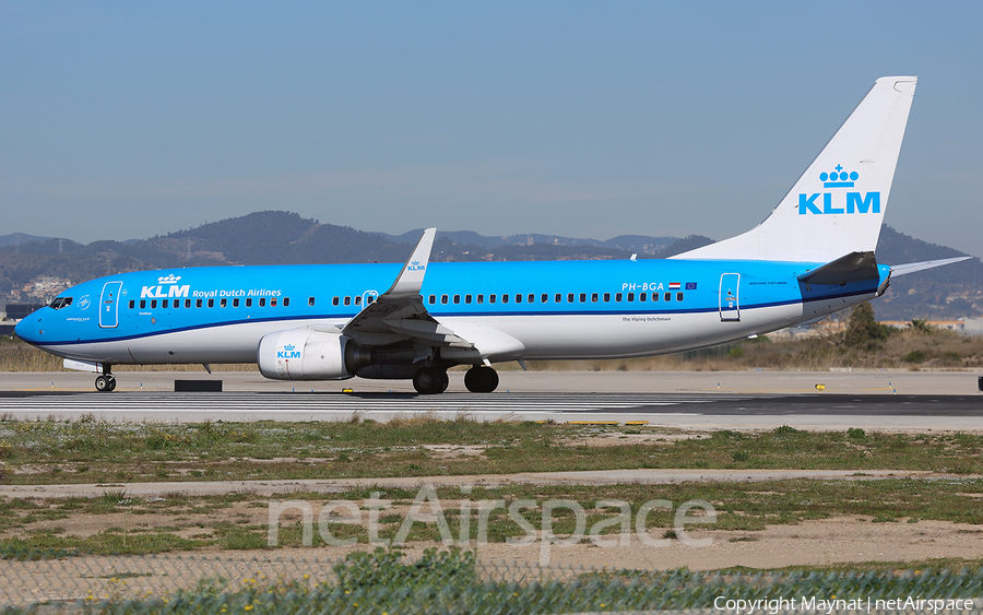 KLM - Royal Dutch Airlines Boeing 737-8K2 (PH-BGA) | Photo 295100