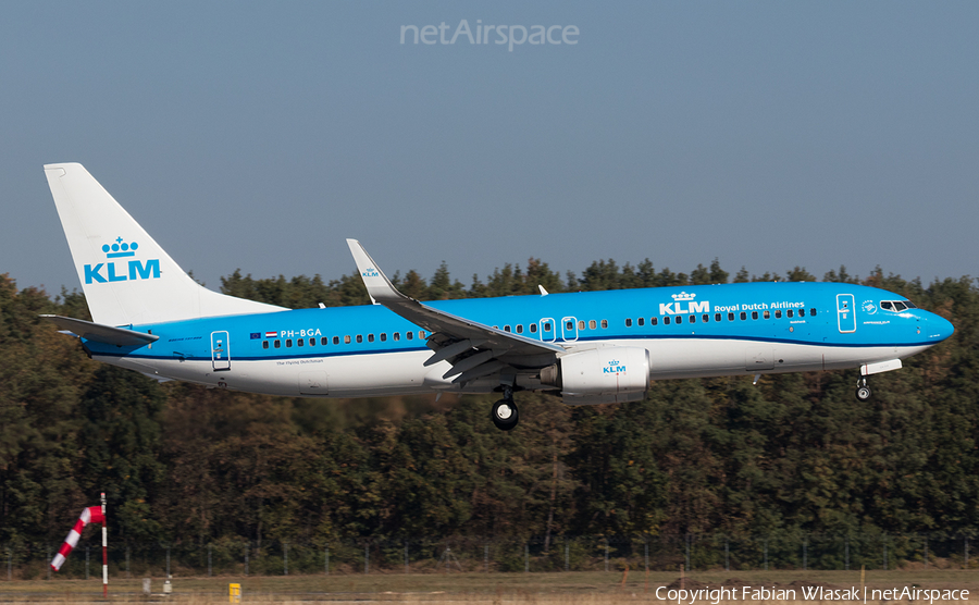 KLM - Royal Dutch Airlines Boeing 737-8K2 (PH-BGA) | Photo 269477