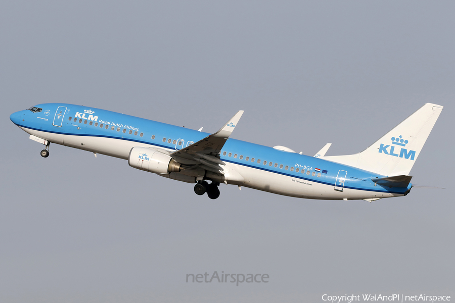 KLM - Royal Dutch Airlines Boeing 737-8K2 (PH-BGA) | Photo 662920