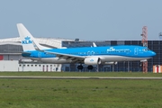 KLM - Royal Dutch Airlines Boeing 737-8K2 (PH-BGA) at  Warsaw - Frederic Chopin International, Poland