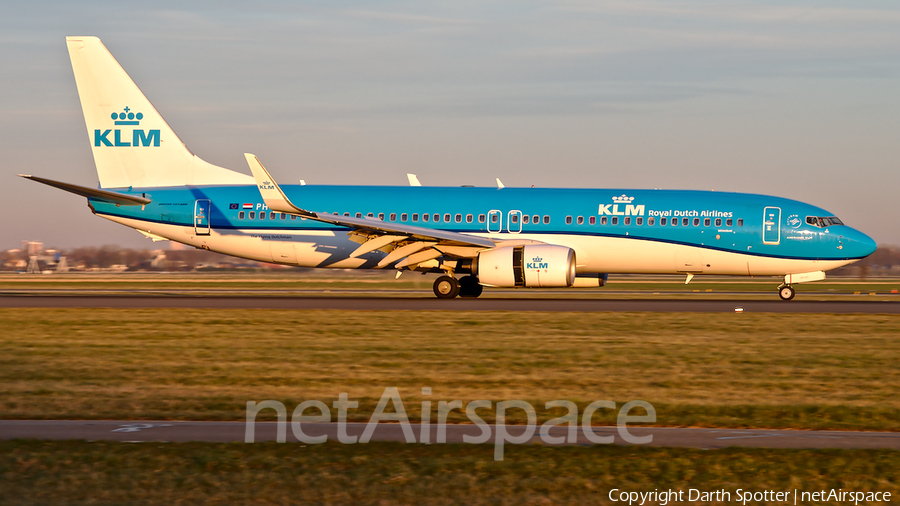 KLM - Royal Dutch Airlines Boeing 737-8K2 (PH-BGB) | Photo 358659