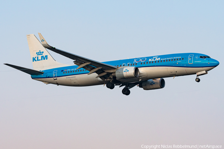 KLM - Royal Dutch Airlines Boeing 737-8K2 (PH-BGB) | Photo 364733