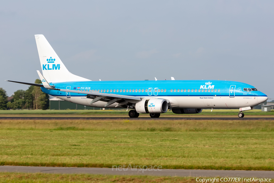 KLM - Royal Dutch Airlines Boeing 737-8K2 (PH-BGB) | Photo 422397