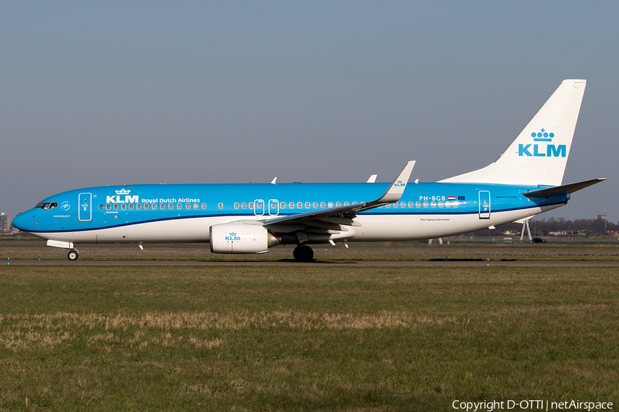 KLM - Royal Dutch Airlines Boeing 737-8K2 (PH-BGB) | Photo 527587