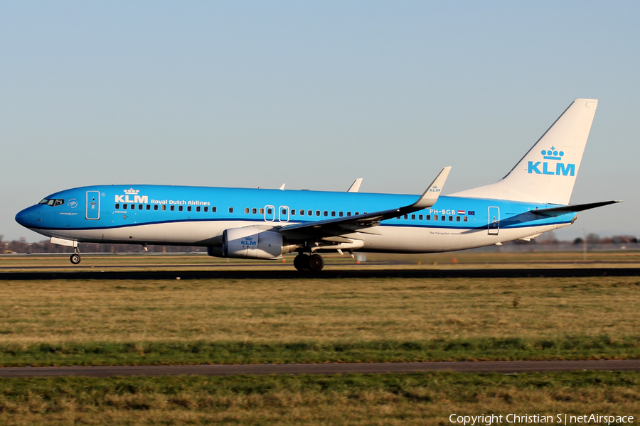 KLM - Royal Dutch Airlines Boeing 737-8K2 (PH-BGB) | Photo 96355