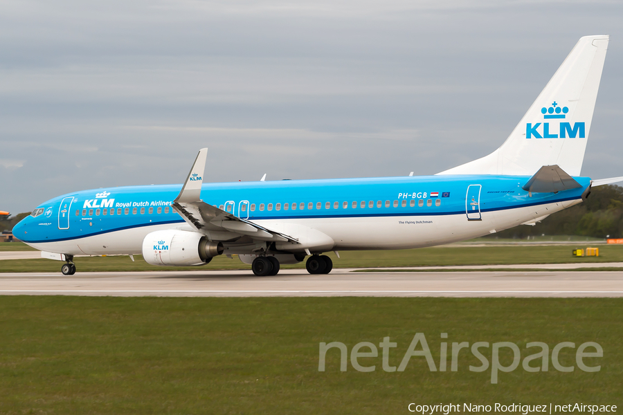 KLM - Royal Dutch Airlines Boeing 737-8K2 (PH-BGB) | Photo 110017