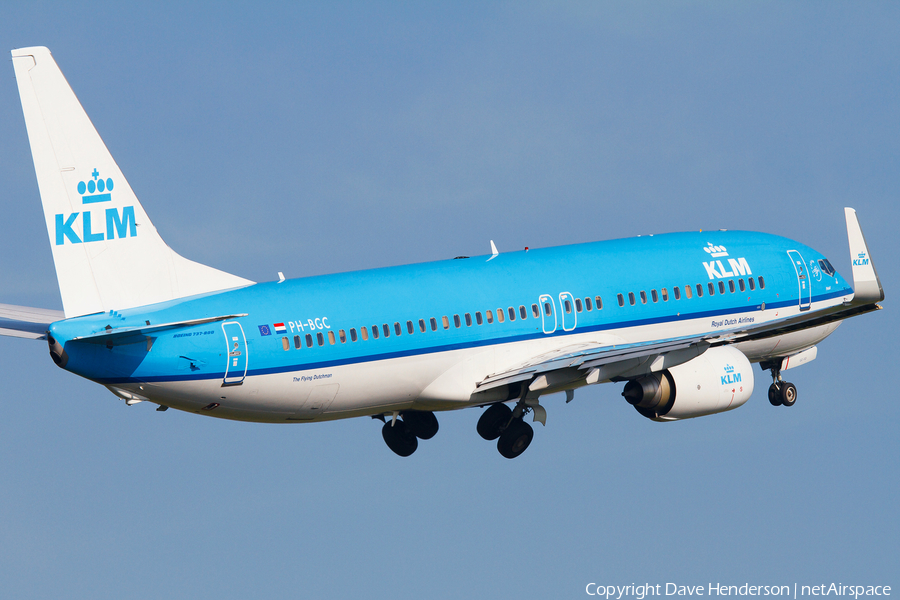 KLM - Royal Dutch Airlines Boeing 737-8K2 (PH-BGC) | Photo 11507