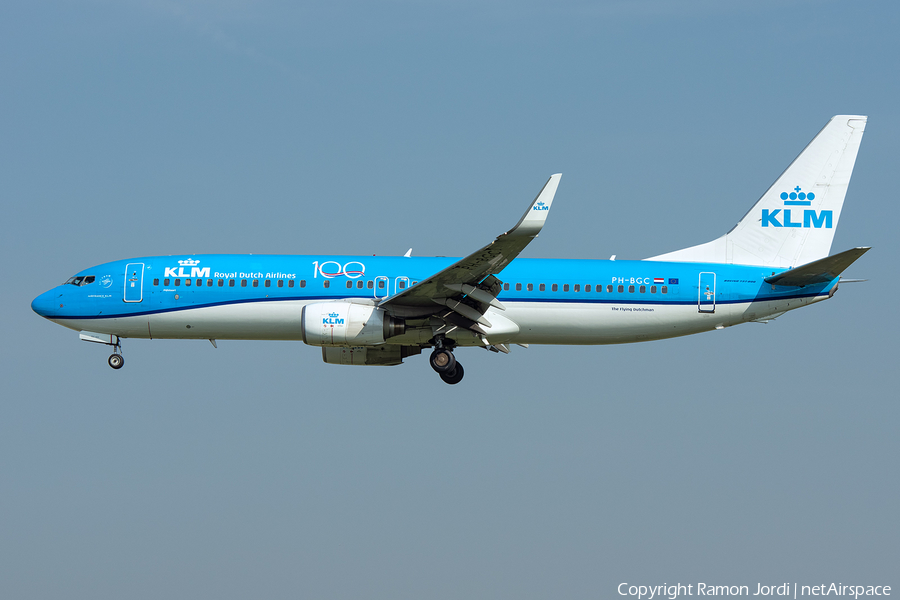KLM - Royal Dutch Airlines Boeing 737-8K2 (PH-BGC) | Photo 388052